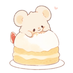 Creamy Sweets Bear - Traditional Chinese