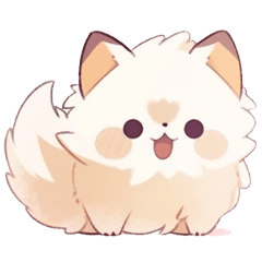 Belligerent Pomeranian Stickers