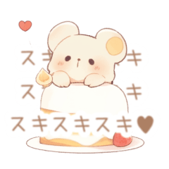 Creamy Sweets Bear - Japanese