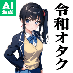 [AI] AI High School Girl / Reiwa Otaku