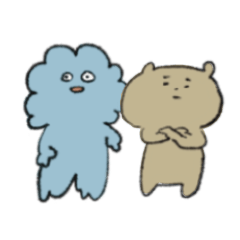 Fluffy Man and Cool Bear