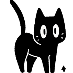 The strange black cat 2
