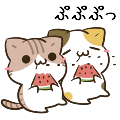 moving unmotivated cat Sticker summer