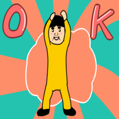 Bocchan's moving sticker
