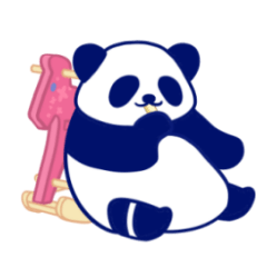 Panda eat bamboo 3