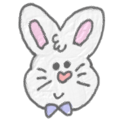 Stamp towel rabbit