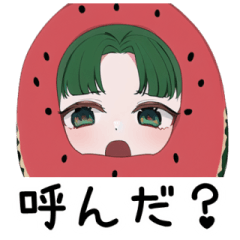 Watermelon Girl [Kawaii Chimera]
