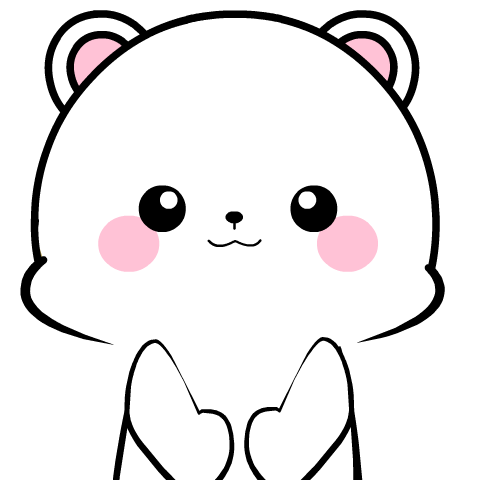 Lovely White Bear 3 : Pop-up stickers