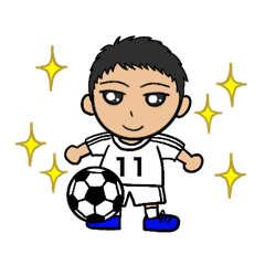 Soccer boy White&11