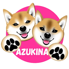 Shibainu Azukina Sticker !