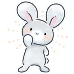 Mocamoko of gray rabbit