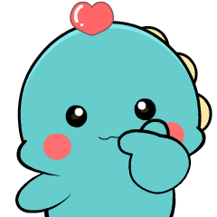 Lovely Dino : Animated Stickers