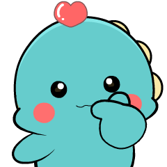 Lovely Dino : Animated Stickers