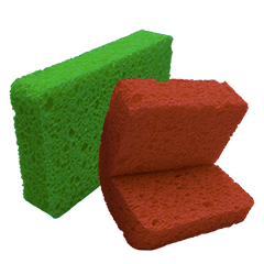 Pulp Sponge (Green Red)