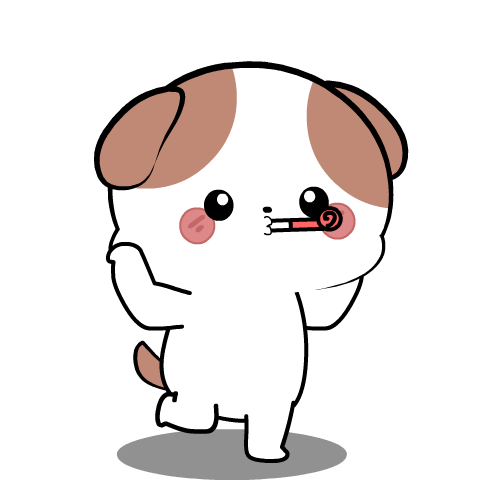 Little Puppy : Pop-up stickers