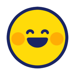 Emoji Animasi Tersenyum[imut-imut］1