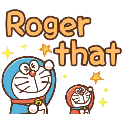 Animated Doraemon Keigo Stickers