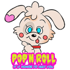 Pop'n Roll Sticker