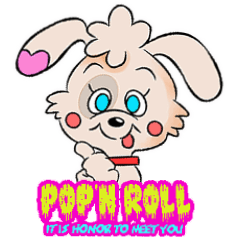 Pop'n Roll Sticker