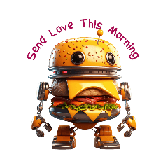 Burger Robot family