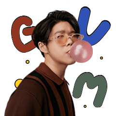 อะตอม GUM สติกเกอร์