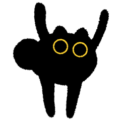 Owl Black Cat Special Collections – LINE stickers | LINE STORE