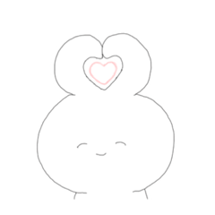 rabbit with closed eyes Revised version