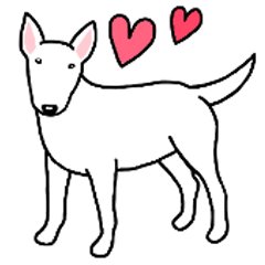 Dog Stamp Bull Terrier