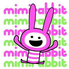 Mimi Rabbit Stickers - LINE スタンプ | LINE STORE