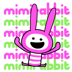 Mimi Rabbit Stickers