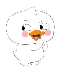 Bebek putih animasi