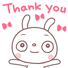 Thank you Marshmallow rabbit Yurufuwa