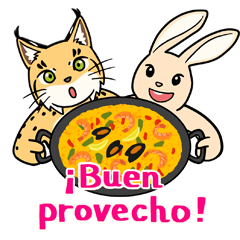 LiliとCocoのスペイン語スタンプ Vol.2
