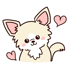 Cute and easy-to-use dog stickers