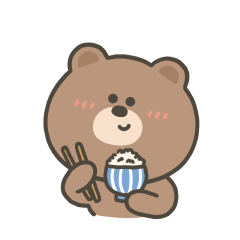 wuli bear1 sticker