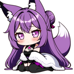 cute fox ears girl