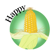 Sticker full of fresh vegetables 2