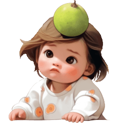 baby wearing grapefruit peel volume-1