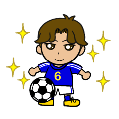Soccer boy Blue&6