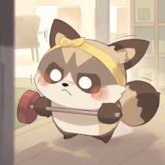 Cute's Raccoon - 2