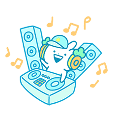 Usagyuuun Music Sticker(Summertime ver.)
