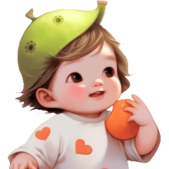 baby wearing grapefruit peel volume-2