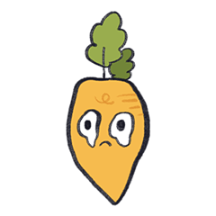 Sad sad carrot and turnip