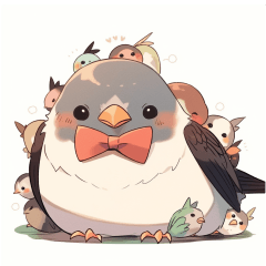 chubby swallow