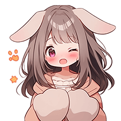 The "Meng Meng Rabbit Girl"