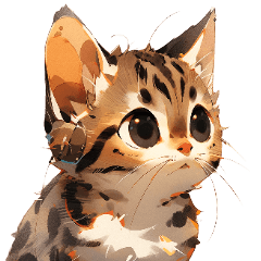 I love Bengal cats, wild and cute!
