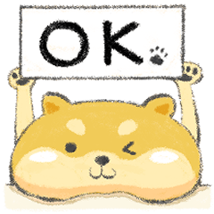 Lazy Shiba Inu on mission! – LINE stickers | LINE STORE