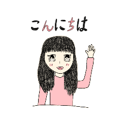 女の子&ワンコ(さつまとしまづ)。