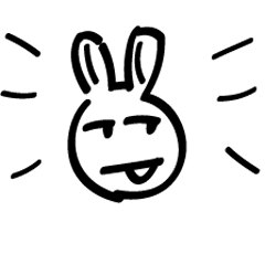 rabbit's eto sticker