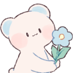 cute polar bear Sticker[JP]